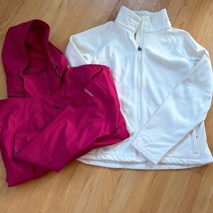 Columbia interchangeable Omni-Tech and liner /2 Jackets